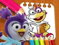 Muppet Babies Coloring B...